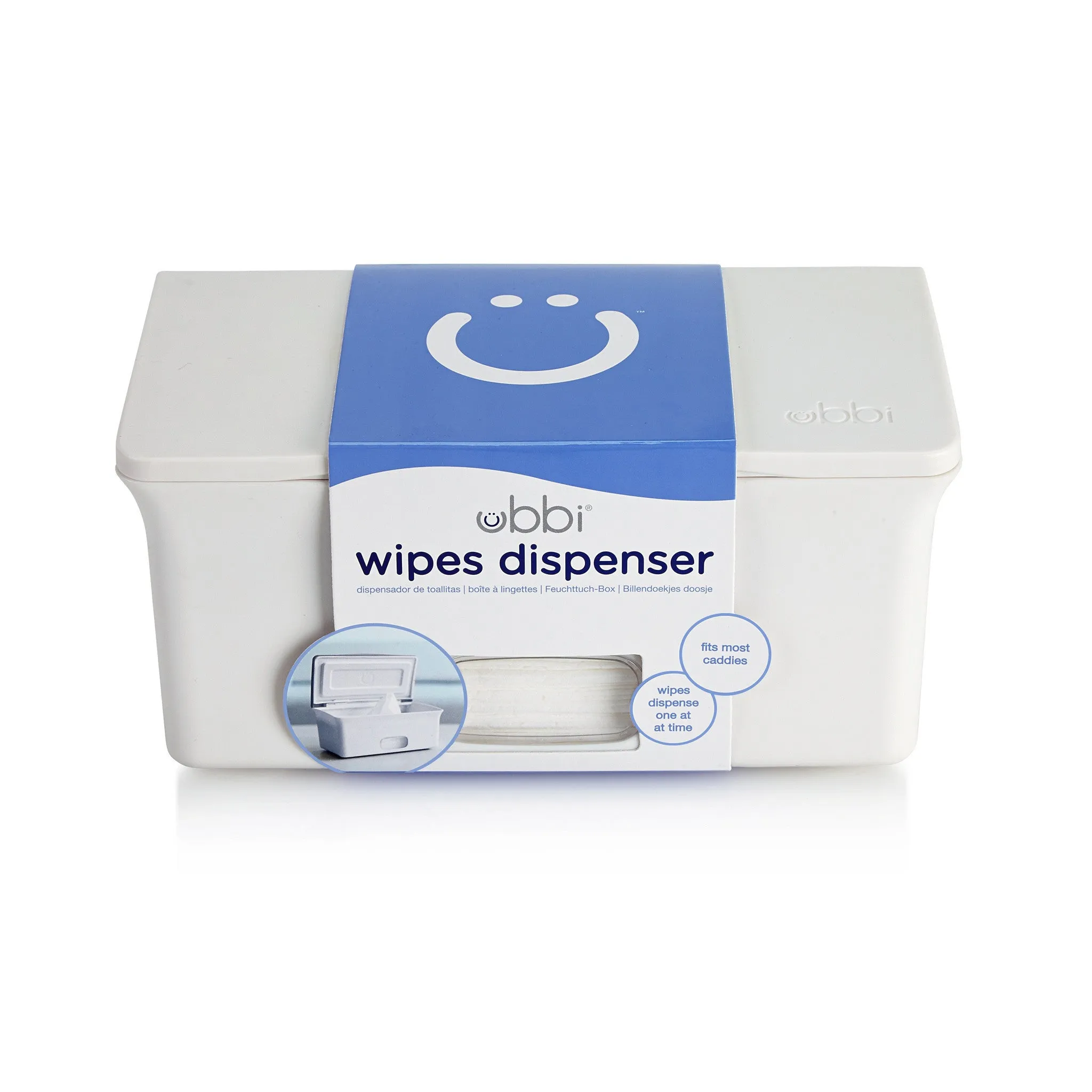 Ubbi Wipes Dispenser - White