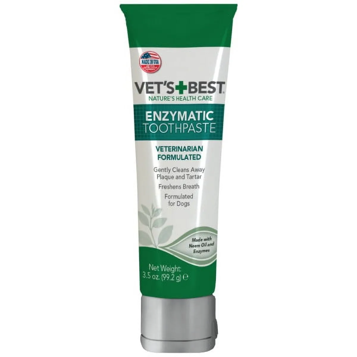 Vet's Best Enzymatic Dog Toothpaste, Fresh Breath Dental Care Gel, 35 Ounces