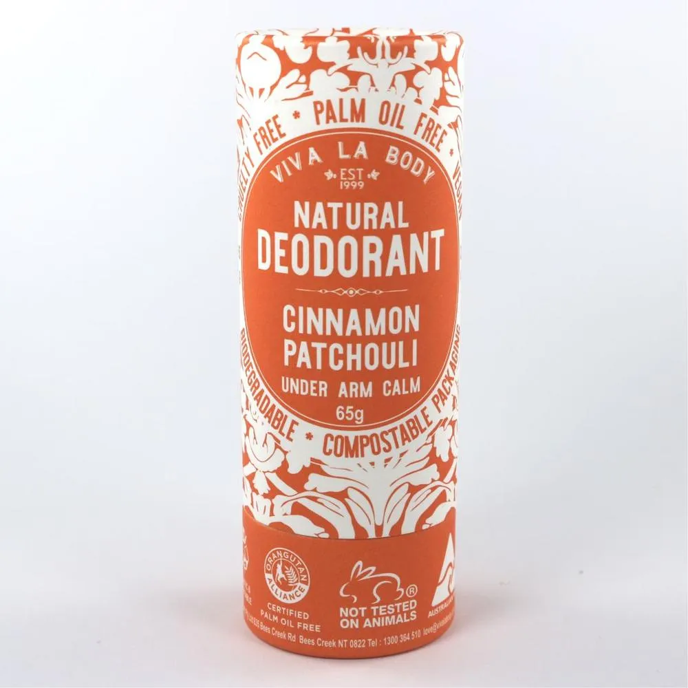 Viva La Body - Natural Deodorant - Cinnamon Patchouli (80g)