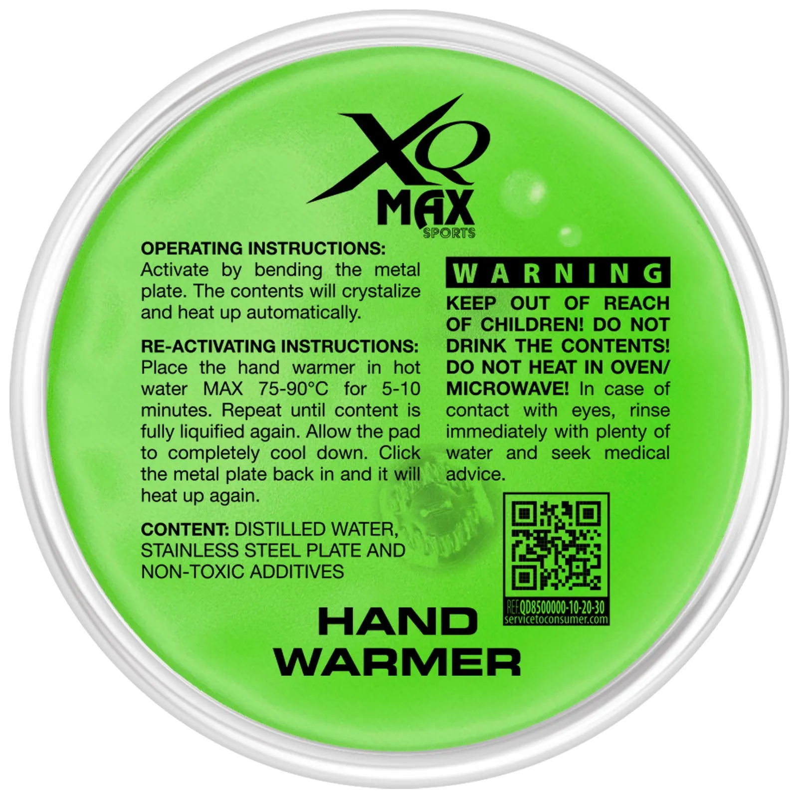 XQ Max Reusable Handwarmers