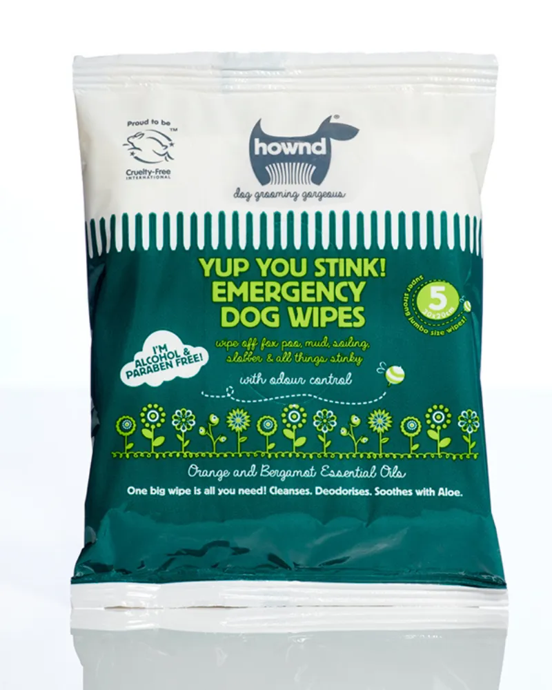 YUP, YOU STINK! Antibacterial Travel Dog Wipes